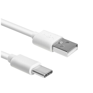 纯铜4芯USB Type C接口插头加长9mm快充充电数据线手机通用适用华为小米三星USB-C快充线0.5米1米2米黑色白色