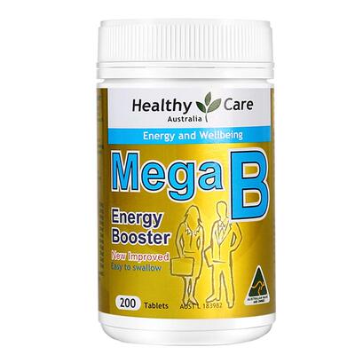 Healthy Care澳洲进口复合维生素B族减压焕活能量提高代谢200粒