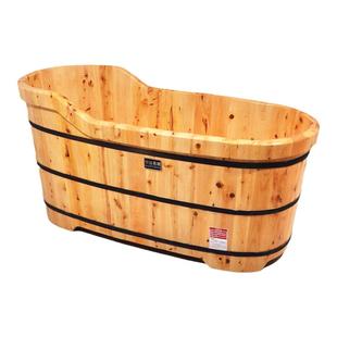 妙浴晨曦香柏木泡澡桶成人沐浴桶家用洗澡木桶美容院同实木盆浴缸
