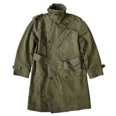 均重5斤重磅纯棉战壕风衣