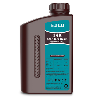 三绿14K刚性光敏树脂3D打印耗材光固化树脂哑光质感树脂刚性树脂光固化LCD耗材树脂3d打印适用黑格纵维爱乐酷