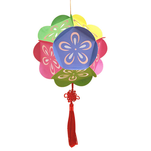 灯笼diy制作手工材料包 马年新年春节元宵儿童花灯小学生自制手提