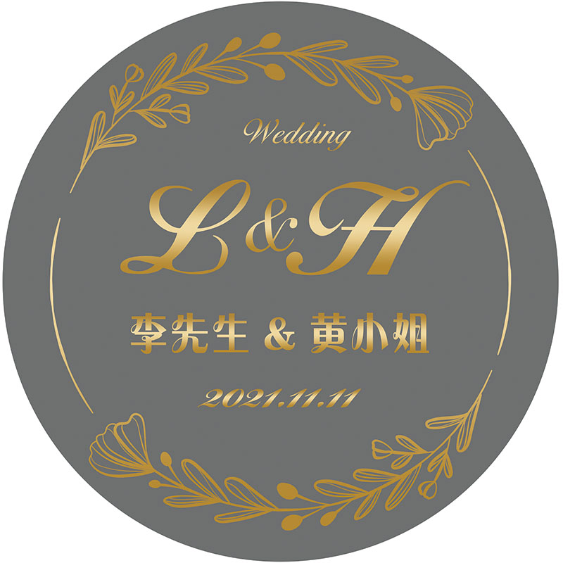 小红书爆款婚车透明名字牌定制