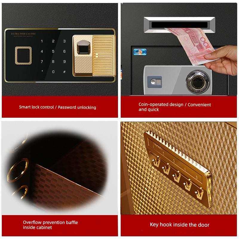 德国原装进口虎牌保险柜投币式50/60/70cm高收银柜商用家用办公室