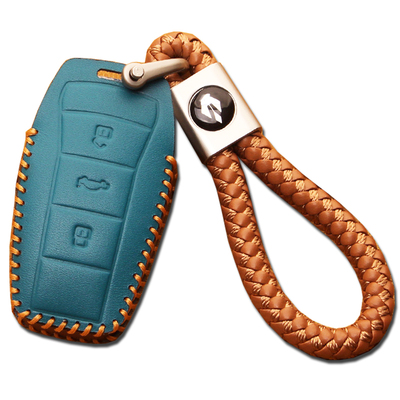 思皓E10X/QX/曜钥匙套包牛皮扣