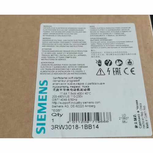 3RW3018-1BB14询价
