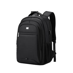 七匹狼大容量男士双肩包休闲旅行背包高中初中生书包大学生电脑包