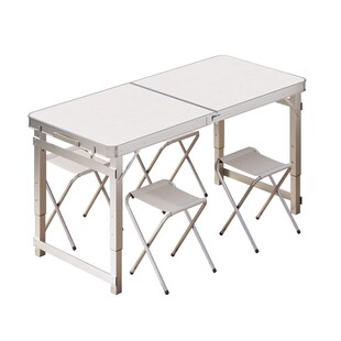 折叠桌子户外摆摊地摊小桌子乒乓球可折叠便携铝合金露营野餐桌椅