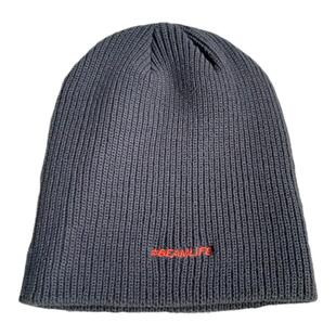 BEAMLIFE24A/W原创韩版日系字母刺绣堆堆帽子男女冷帽针织毛线帽