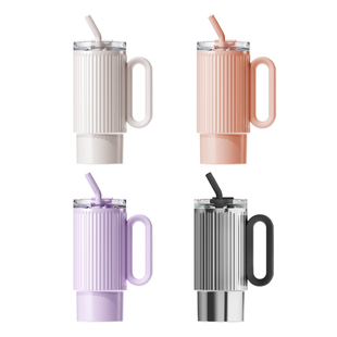 holoholo保温杯大容量吸管杯316不锈钢水杯女办公室保冷冰霸杯子