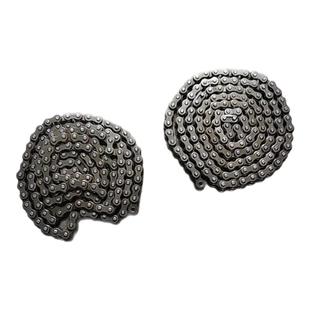 25B链条04C标准链条25H碳钢波峰焊入口小链条进板接驳链条扣传动