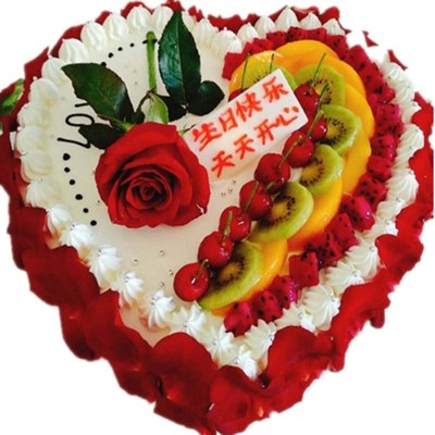 网红女士女神水果生日蛋糕店全国同城配送昆明官渡呈贡盘龙安宁市