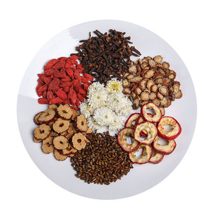 净甘茶决明子山楂枸杞大枣丹参丁香贡菊净甘茶泡水单向春寒养生树