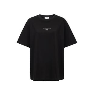 vq区绫致Vero ModaT恤2025春夏立体胶印字母宽松落肩凉感短袖上衣