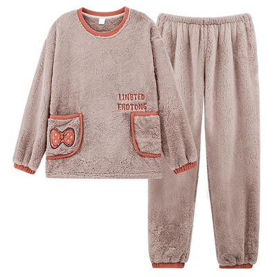 【正品保障】女士新款珊瑚绒睡衣