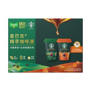 臻选精萃咖啡液醇黑焦糖共12袋