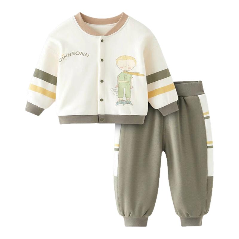 馨贝比宝宝夹薄棉棉服套装秋冬季