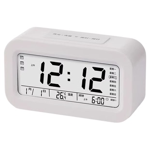 强力叫醒大音量学生闹钟起床神器2025新款智能充电小时钟床头闹铃