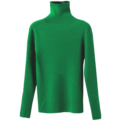 高领羊绒打底衫套头内搭堆堆毛衣