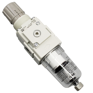 SMC气动气泵气路AR调压阀减压阀AW空气过滤器AC三联件油水分离器