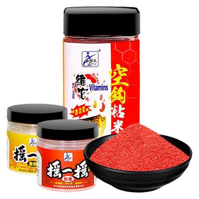 西部风空钩摇一摇钓鱼粘粉粘米