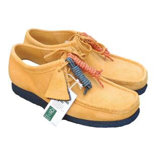 Clarks其乐Originals Wallabee复古麂皮系带低帮生胶底休闲袋鼠鞋