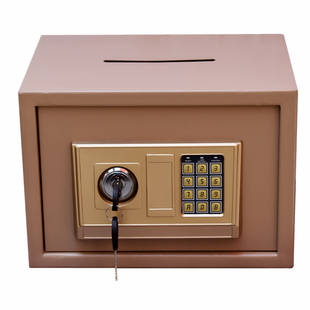 防盗指纹密码存钱罐家用保险柜成人大容量储蓄罐儿童不可取储钱罐