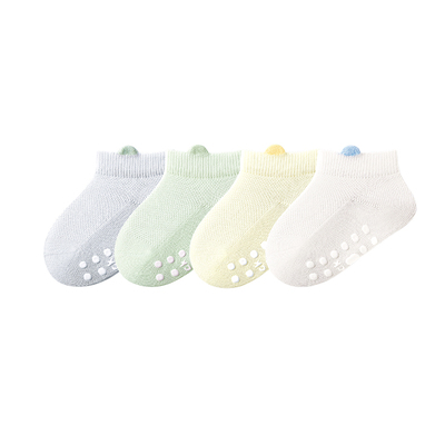 宝宝袜子夏季薄款网眼地板袜防滑