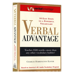 言语优势 英文原版 Verbal Advantage SAT GMAT GRE考试出国留学工具书 搭单词的力量Word Power 韦氏小绿 托福英语词汇
