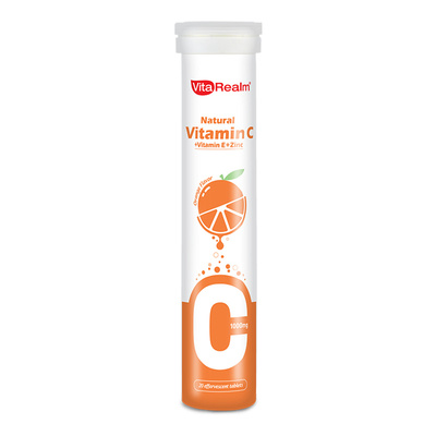 维乐原高浓泡腾片补充维C+维E+锌