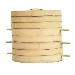 竹蒸笼商用大蒸笼大号竹制蒸笼家用开店用竹笼屉蒸馒头竹编蒸笼屉