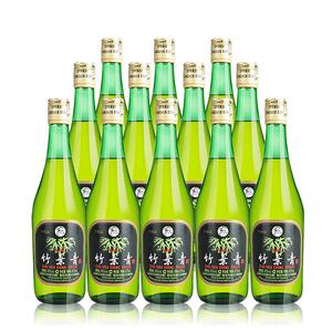 汾酒竹叶青酒45度玻竹