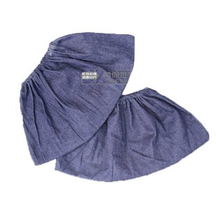 加厚加大防滑牛仔布鞋套可重复使用防静电防尘工厂家用布鞋套脚套