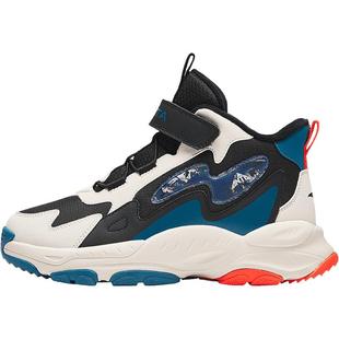 安踏童鞋儿童男大童二棉鞋2025冬季新款雪地靴加绒保暖运动鞋棉靴