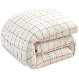 新疆棉絮床垫棉被纯棉花被子春秋冬被单人全棉被芯手工被褥子棉胎