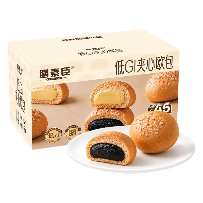 膳素臣低Gi慢升糖欧包好吃不腻
