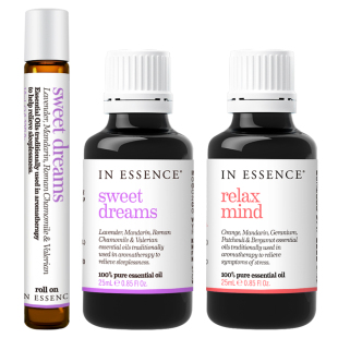 IN ESSENCE澳洲ie精油薰衣草失眠常备安神睡眠进口香薰礼物套装