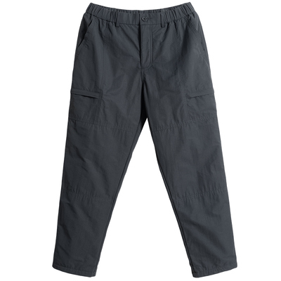 爸爸宽松加绒加厚裤子男