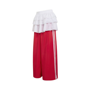 26春季新款adidas阿迪达斯女可拆卸蛋糕裙束脚长裤KS1431/KS1430