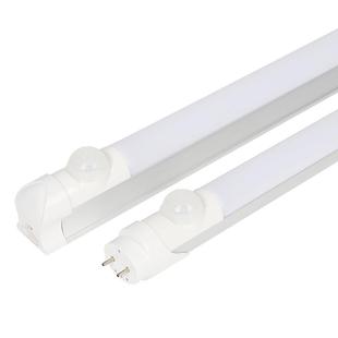 红外人体感应灯管仓库卫生间走廊过道楼道led日光t8插电智能灯条