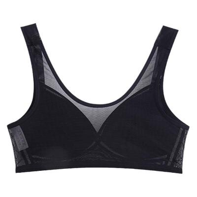 华歌尔薄款透气背心带杯一体