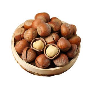 开口榛子新货东北新鲜炒熟手扒原味无添加坚果开原长毛原味大榛子