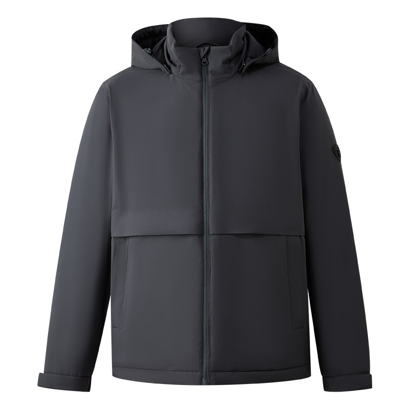 SCOFIELD男装新品轻薄时尚通勤休闲短款夹克棉服厚外套潮男