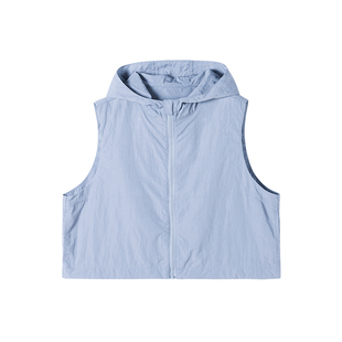 允儿妈男童装儿童山系春秋连帽马甲 宝宝幼儿园时尚轻量马夹上衣