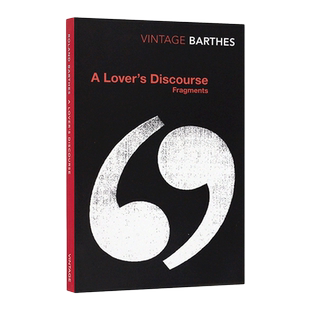 英文原版小说 A Lover's Discourse 恋人絮语 豆瓣阅读 Vintage 经典 英文版 进口英语原版书籍