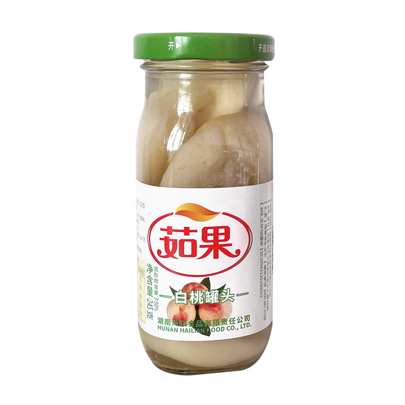 茹果水蜜桃新鲜茹果水果罐头