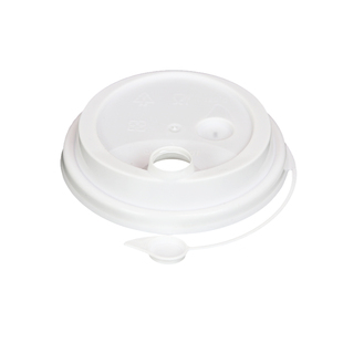 90口径一次性防漏连体杯盖PP加厚外卖打包奶茶盖注塑塑料盖子包邮