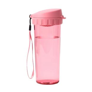 包邮 特百惠 500ML茶韵随心杯 新款塑料便携防漏水杯 学生杯