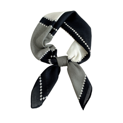 秋季新款仿棉麻小方巾女丝巾