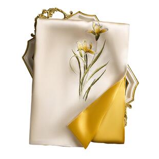 苏绣丝巾礼盒送长辈妈妈苏州丝绸真丝围巾女杭州特产高端伴手礼物